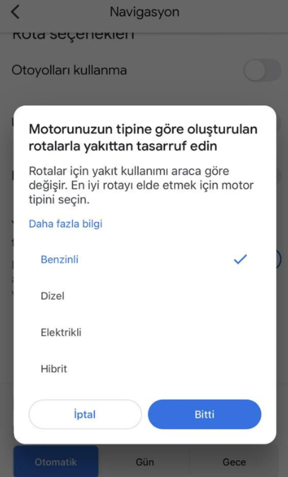 Google Haritalar'a yeni özellik